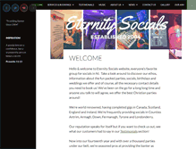 Tablet Screenshot of eternitysocials.com